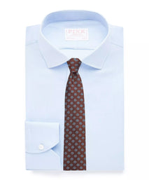 Pale Blue Slim Fit Royal Twill Formal Shirt