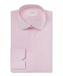 Pale Pink Slim Fit Ramses Poplin Formal Shirt