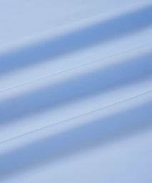 Pale Blue Slim Fit Double Cuff Poplin Formal Shirt