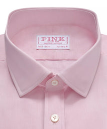Pale Pink Classic Fit Ramses Poplin Formal Shirt